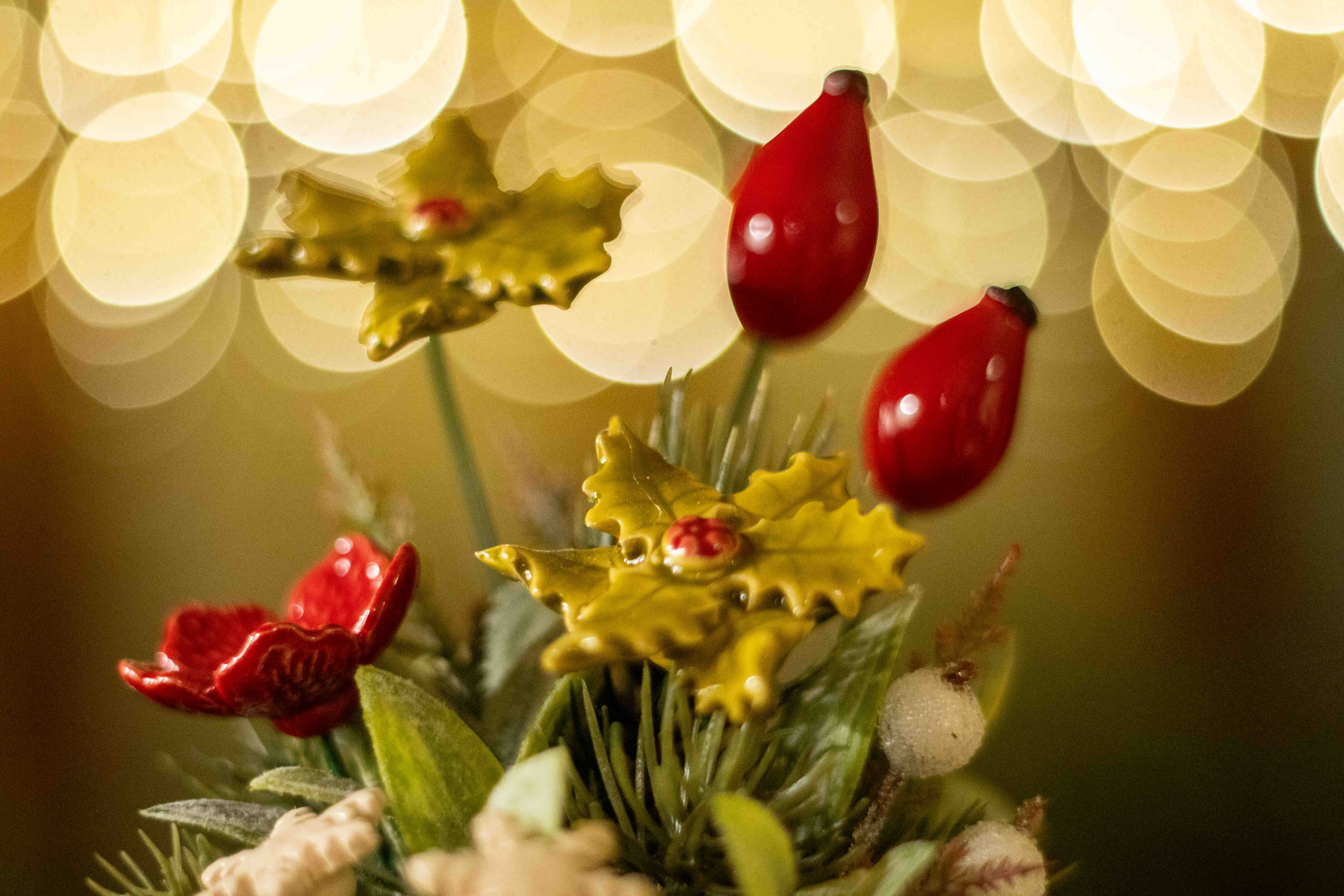 christmas table decoration