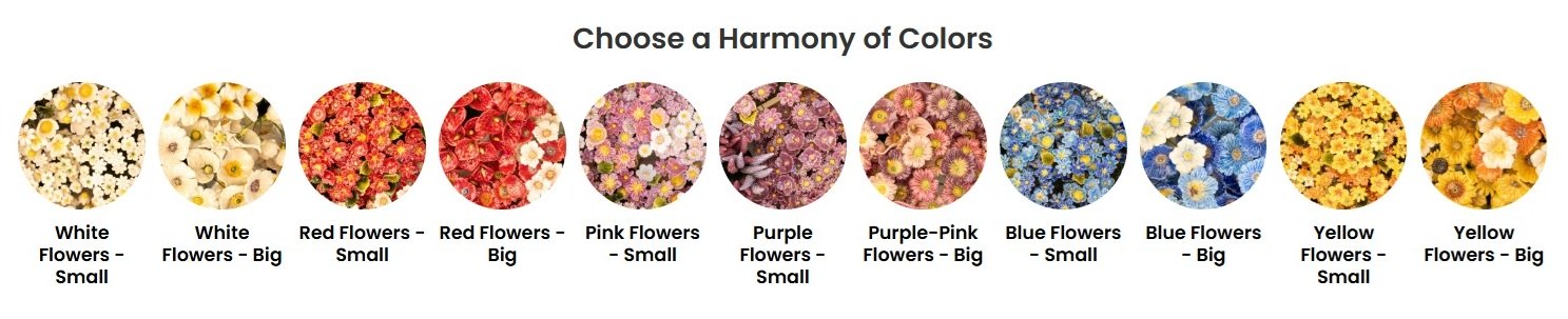 ceramic flower wholesale