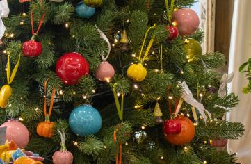 handmade Christmas ornaments