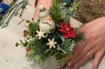 handmade Christmas decorations
