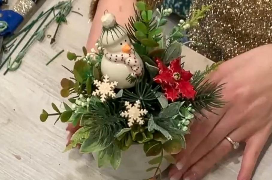 handmade Christmas decorations