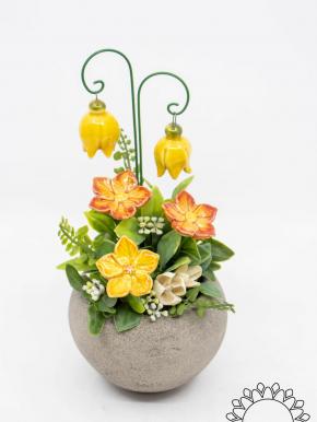 Little Centerpiece with Heather  - Yellow