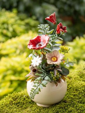 Small Centerpiece with Garden Poppy