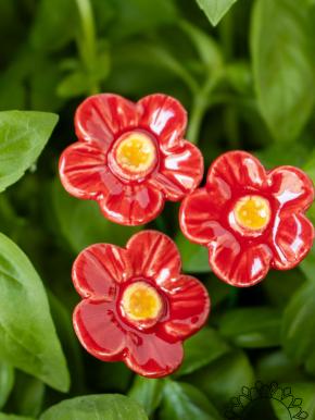 Strawberry Flower - Red