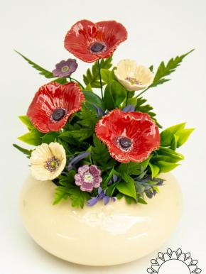Large Centerpiece with Poppie