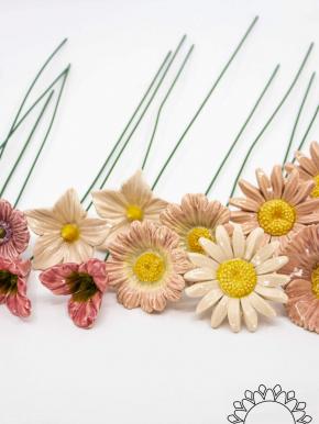 Happy Together Large Flower Selection  - Pink, Flowerselection without silicone green