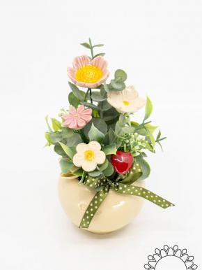 Mother's Day Centerpiece with Heart - Pink