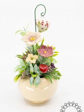 Lovely Hearts Centerpiece - Pink
