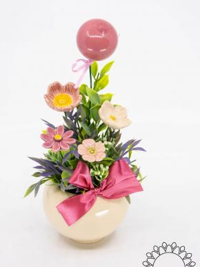 Happy Birthday Centerpiece - Pink