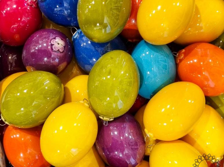 Colored Easter Egg - Large
