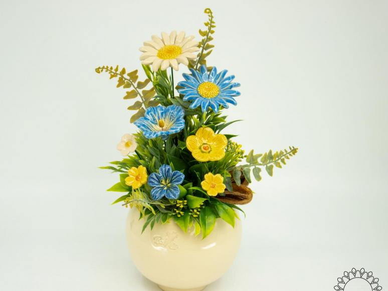Centerpiece with Hibiscus