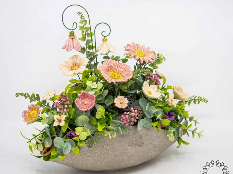 Premium Centerpiece with Bellflowers