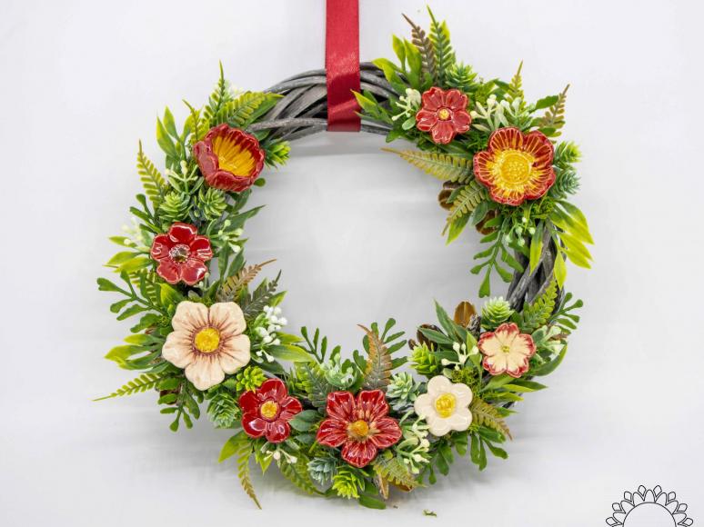 Wreath with Cherry Blossom 