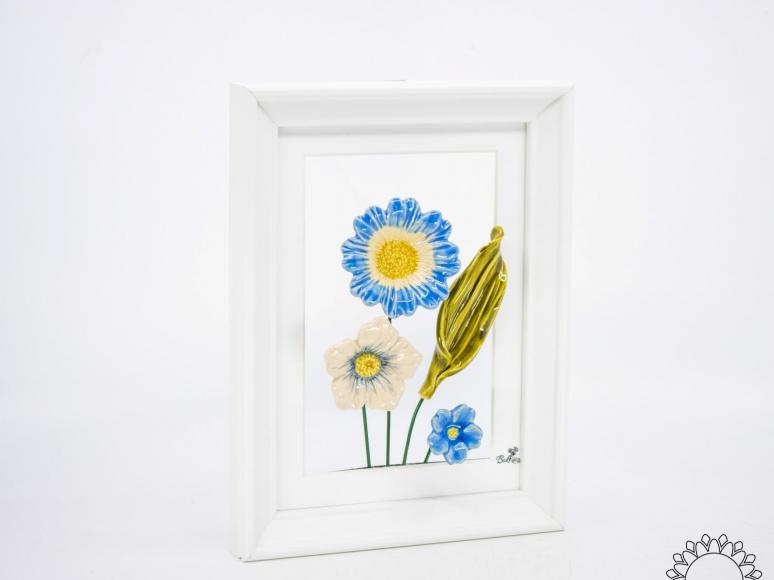 Flower Picture with Moonflower