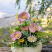 Large Centerpiece with Wild Flowers  - Pink