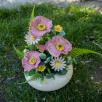 Large Centerpiece with Wild Flowers  - Pink