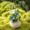 Small Centerpiece with Hanging Bellflower 