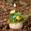 Small Centerpiece with Cherry Blossom and Pumpkin