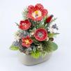 Christmas Medium Centerpiece with Hibiskus 
