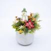 Christmas Small Centerpiece with Snowman