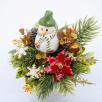 Christmas Small Centerpiece with Snowman