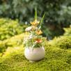 Mini Centerpiece with Linum Flowers