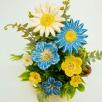 Centerpiece with Hibiscus - Blue