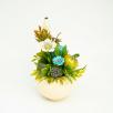 Small Centerpiece with Cherry Blossom and Pumpkin
