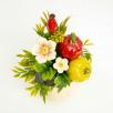 Small Centerpiece with Cherry Blossom and Pumpkin