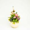 Small Centerpiece with Cherry Blossom and Pumpkin