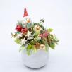 Christmas Small Centerpiece with Snowhead