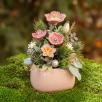 Christmas Medium Centerpiece with Hibiskus 