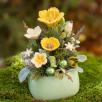 Christmas Medium Centerpiece with Hibiskus 
