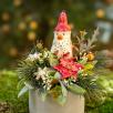Christmas Small Centerpiece with Snowman