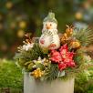 Christmas Small Centerpiece with Snowman