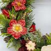 Christmas Door Wreath with Cluster Mallow