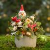 Christmas Small Centerpiece with Snowhead