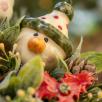 Christmas Small Centerpiece with Snowhead