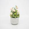 Small Centerpiece with Snowdrops - White