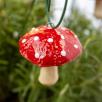 Hanging Mushroom - Red