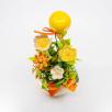 Happy Birthday Centerpiece - Yellow