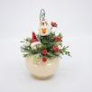 Christmas Centerpiece with Snowhead