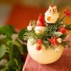 Christmas Centerpiece with Snowhead
