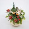Christmas Centerpiece with Snowhead