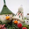 Christmas Centerpiece with Snowhead