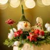 Christmas Centerpiece with Snowhead