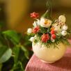 Christmas Centerpiece with Snowhead