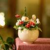 Christmas Centerpiece with Snowhead