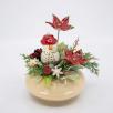 Medium Christmas Centerpiece with Snowman