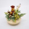 Medium Christmas Centerpiece with Reindeer